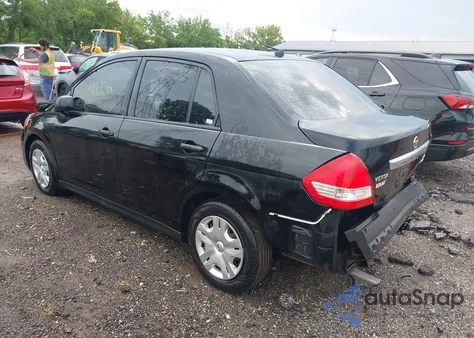 2010 Nissan Versa 1.8S из США, поврежденный, VIN 3N1BC1AP2AL365479